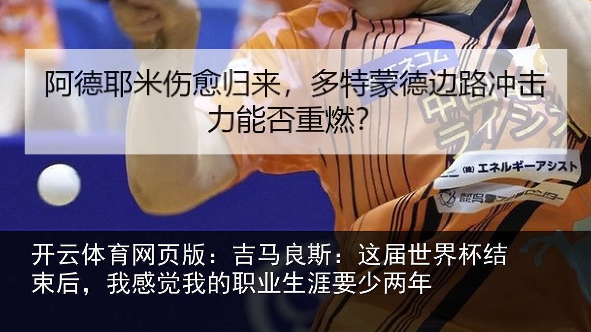 开云体育网页版:吉马良斯:这届世界杯结束后,我感觉我的职业生涯要少两年