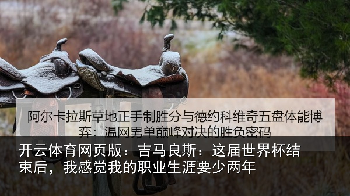 开云体育网页版:吉马良斯:这届世界杯结束后,我感觉我的职业生涯要少两年
